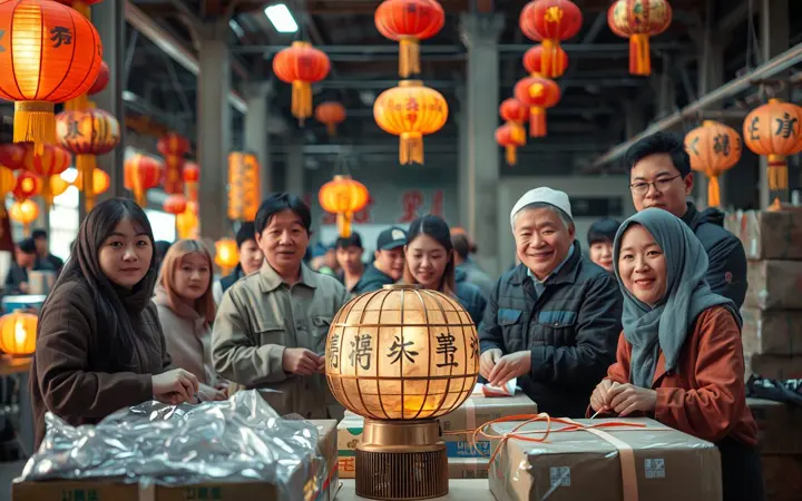 社区活动参与者互动场景